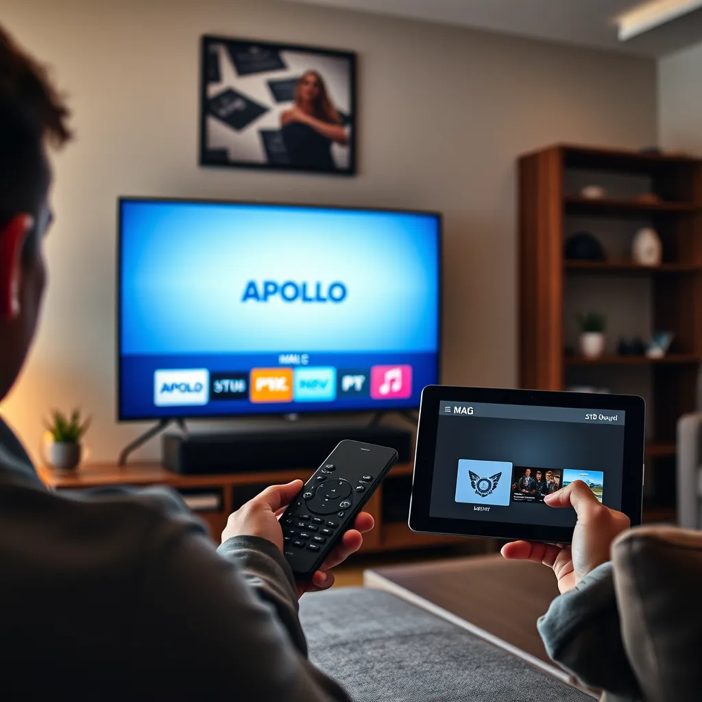 Install Apollo Group TV on MAG devices