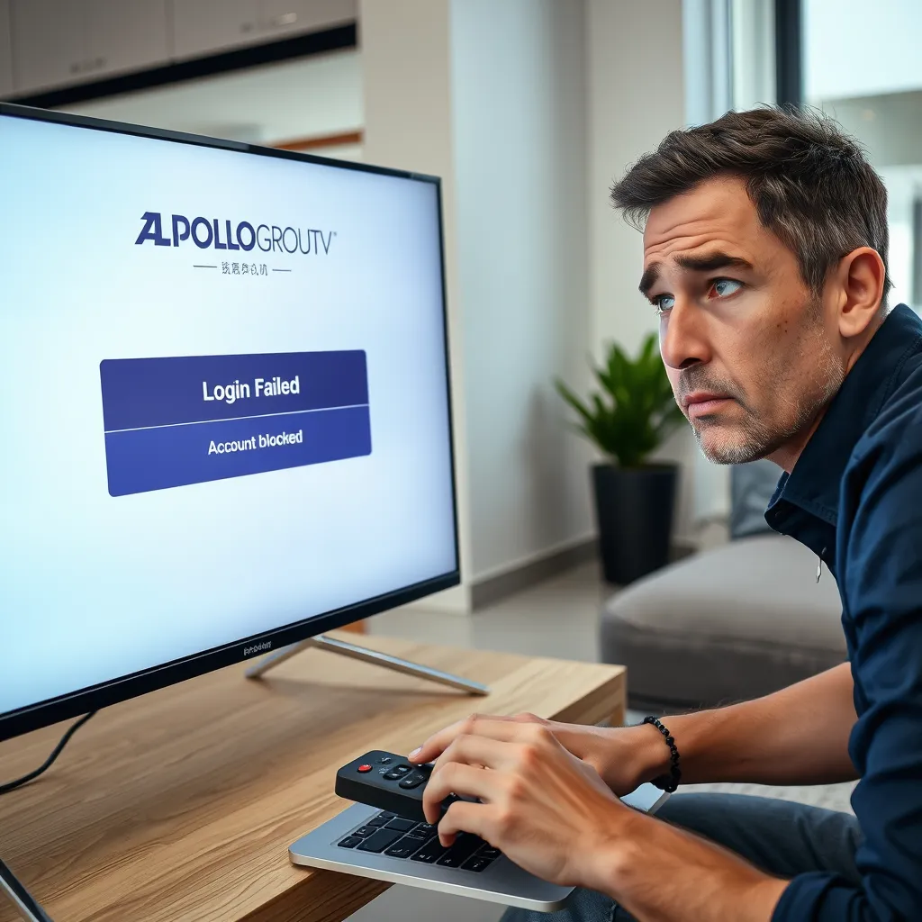Troubleshoot Apollo Group TV Login