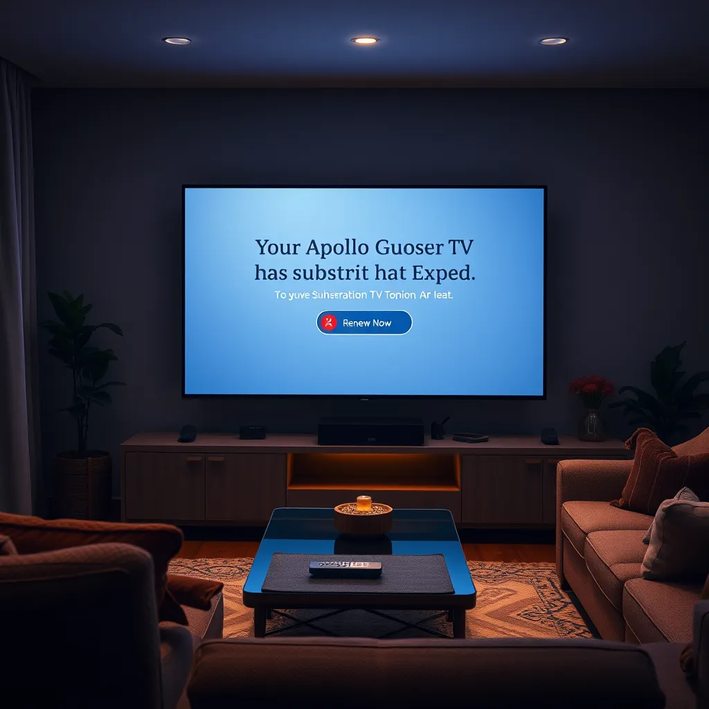 APOLLO GRUP TV Subscription Expired